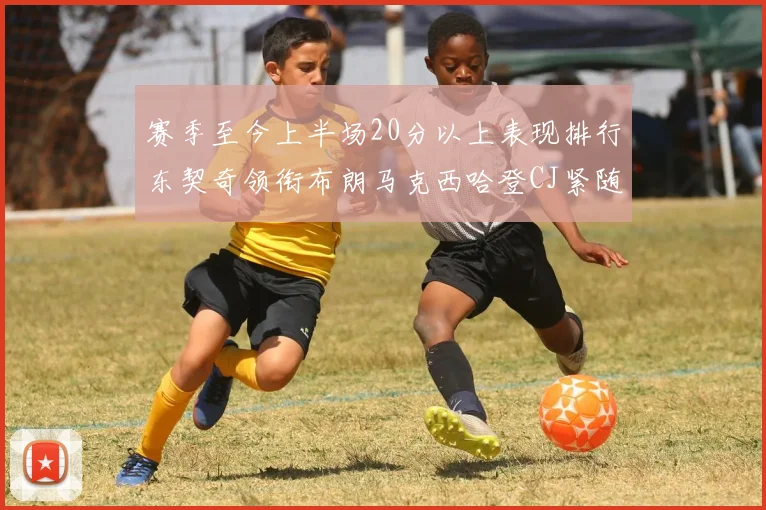 赛季至今上半场20分以上表现排行东契奇领衔布朗马克西哈登CJ紧随其后